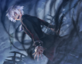 Feodor using La Chanteuse's beast powers